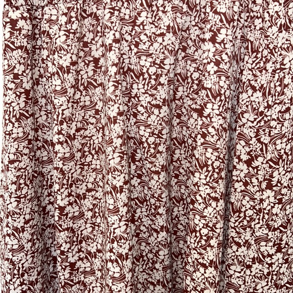 NWOT puff sleeve dress - size L - Picture 4 of 4